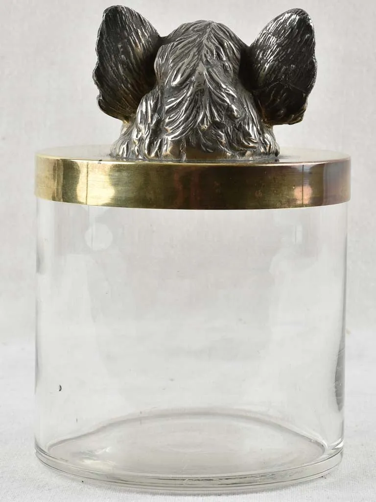 1930s lidded Ice bucket  / container wild bore