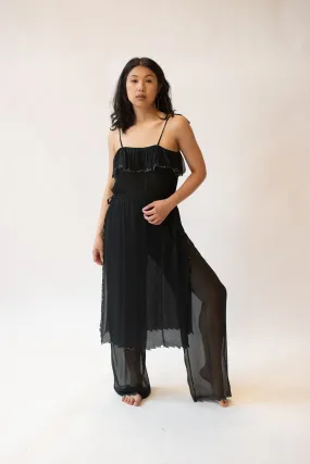 1970s Chiffon Jumpsuit | Quorum Betty Jackson