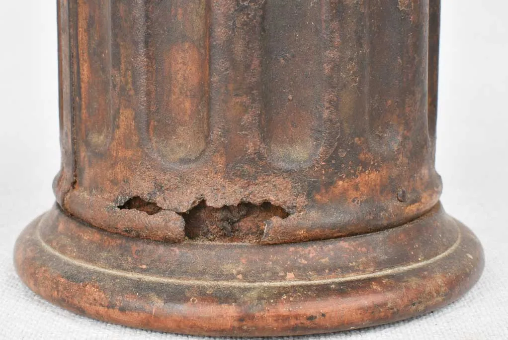 19th century French coffee mill 9"