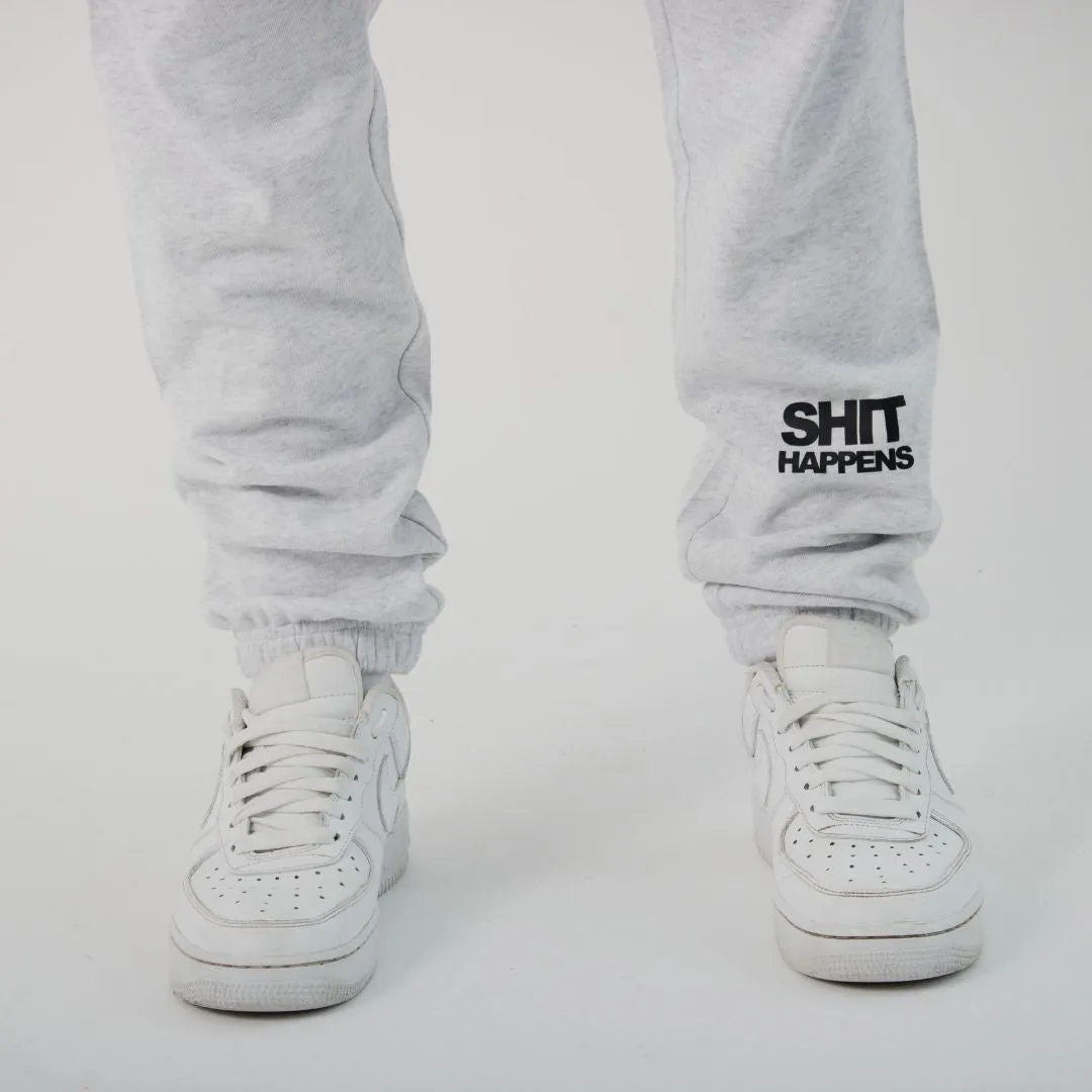 304 Mens Expressive Joggers White Heather