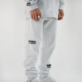 304 Mens Expressive Joggers White Heather