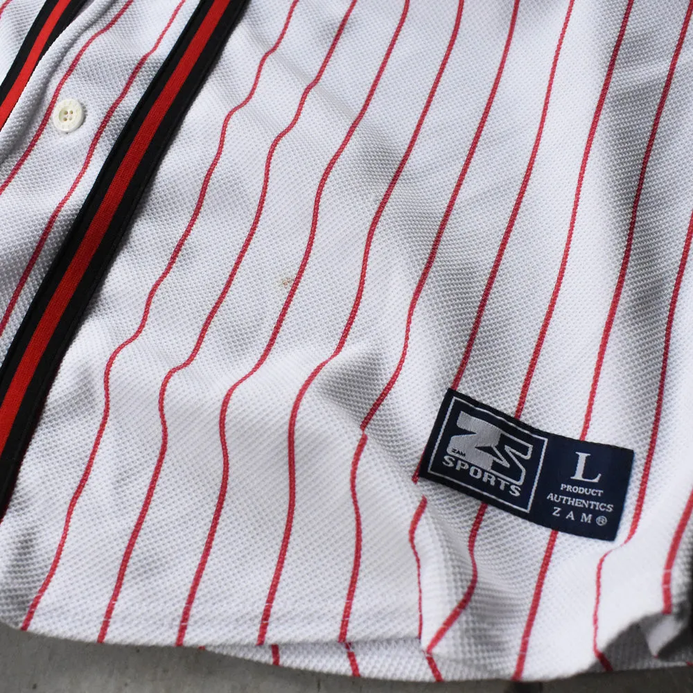 90's ZAM SPORTS “CHICAGO” ベースボールシャツ 240920
