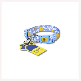 A A Pets' Pirate Design Collar For Dogs and Cats - Blue