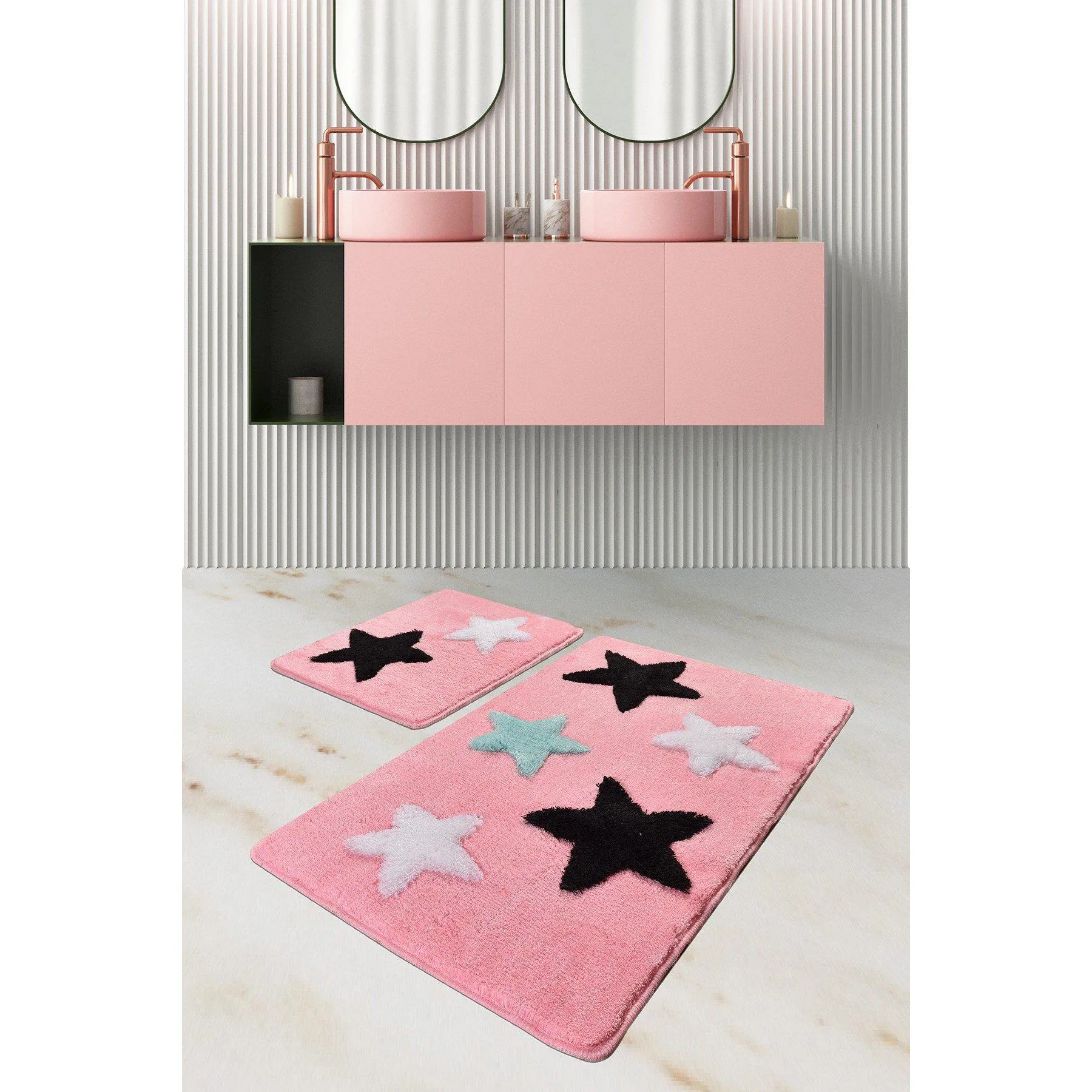All Star - Candy Pink  Bath Mat
