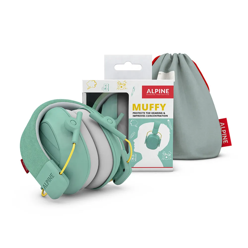 Alpine Hearing Protection - Muffy Ear Muffs: Mint Green