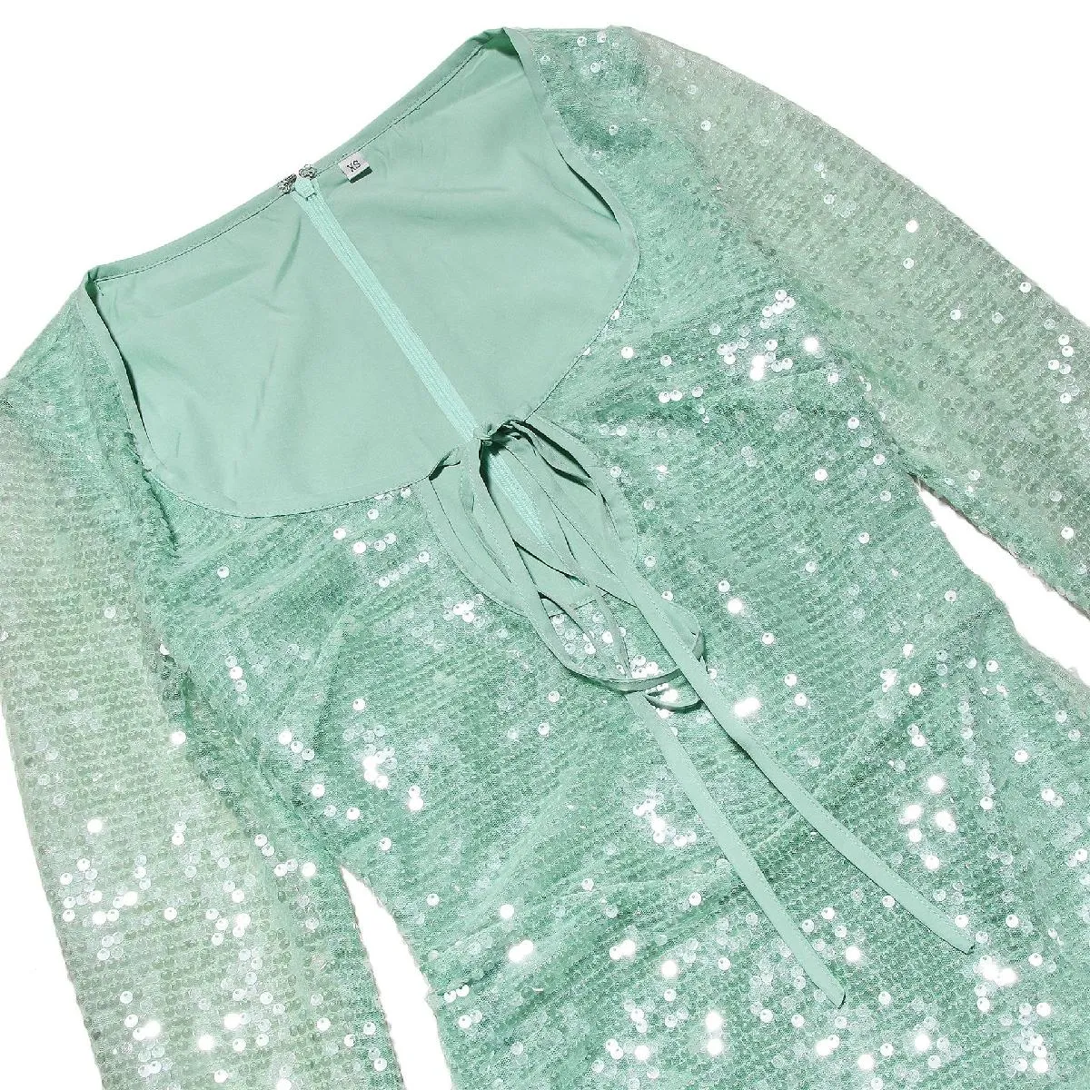 Amozae-Christmas Outfits New Year's Eve Dress Night Out Club Dresses cute winter outfits Charvi Sequin Maxi Dress
