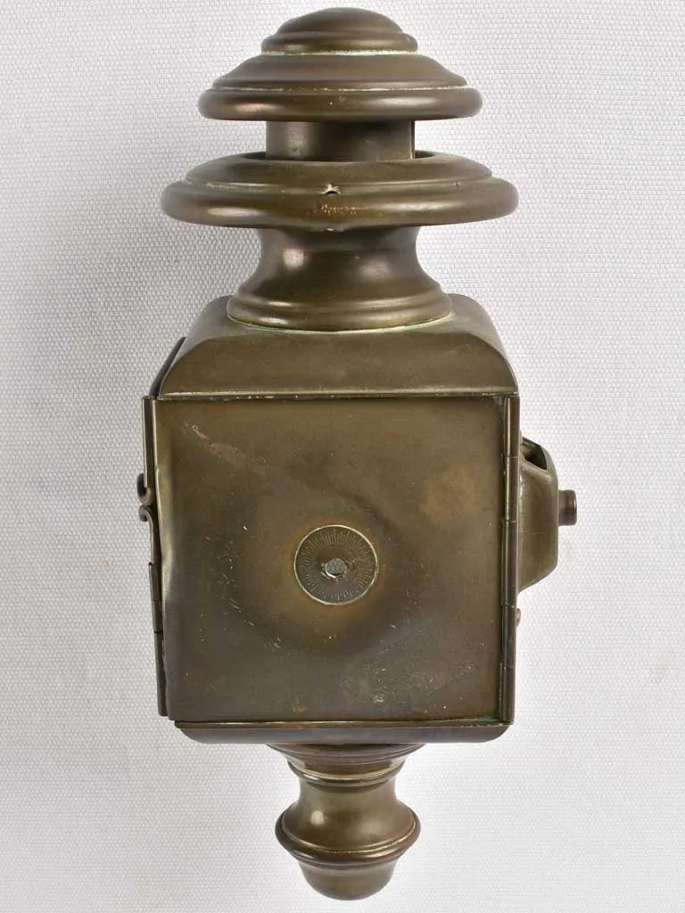 Antique French car light 11"
