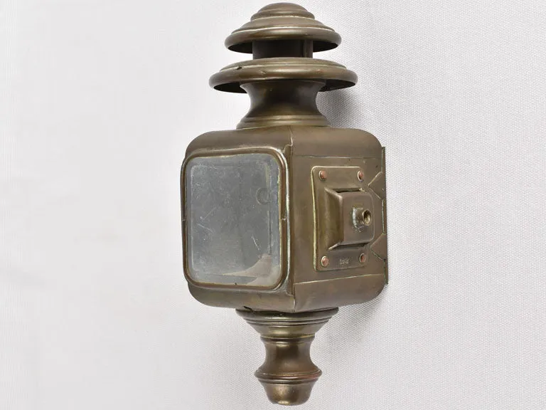Antique French car light 11"