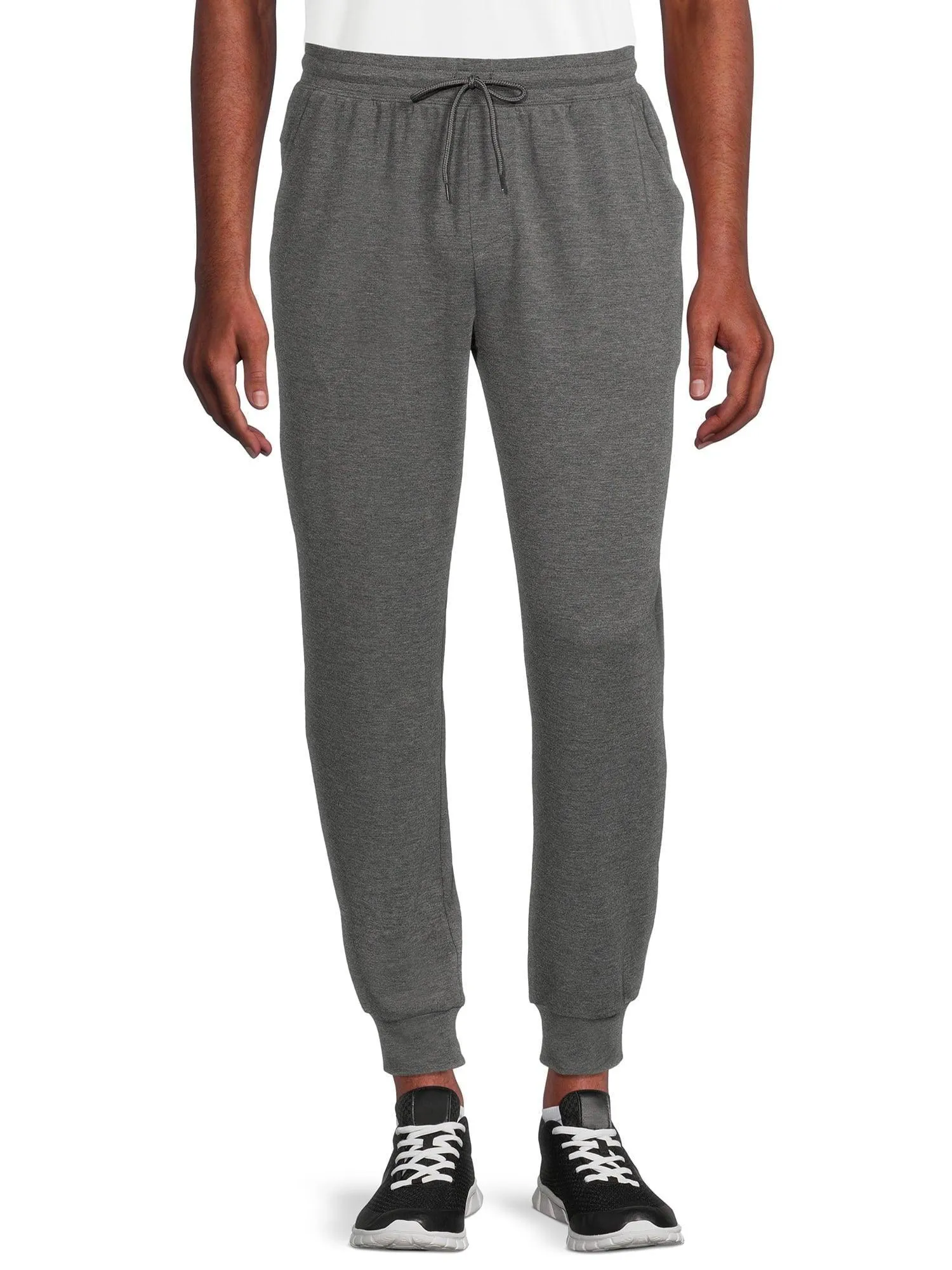 Athletic Works Men's and Big Men's Knit Joggers, Sizes S-5XL