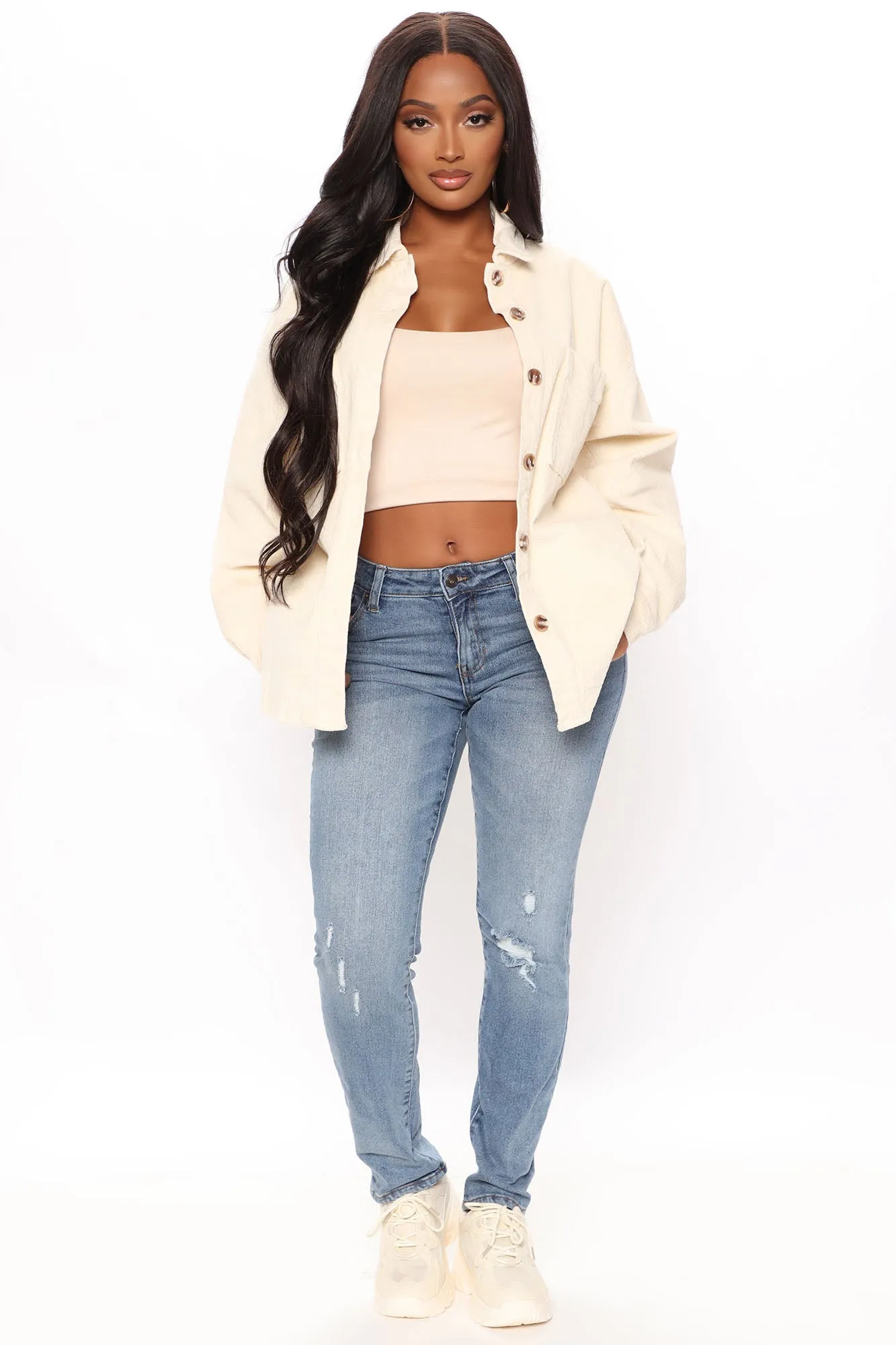 Be Here Now Boyfriend Jeans - Medium Wash