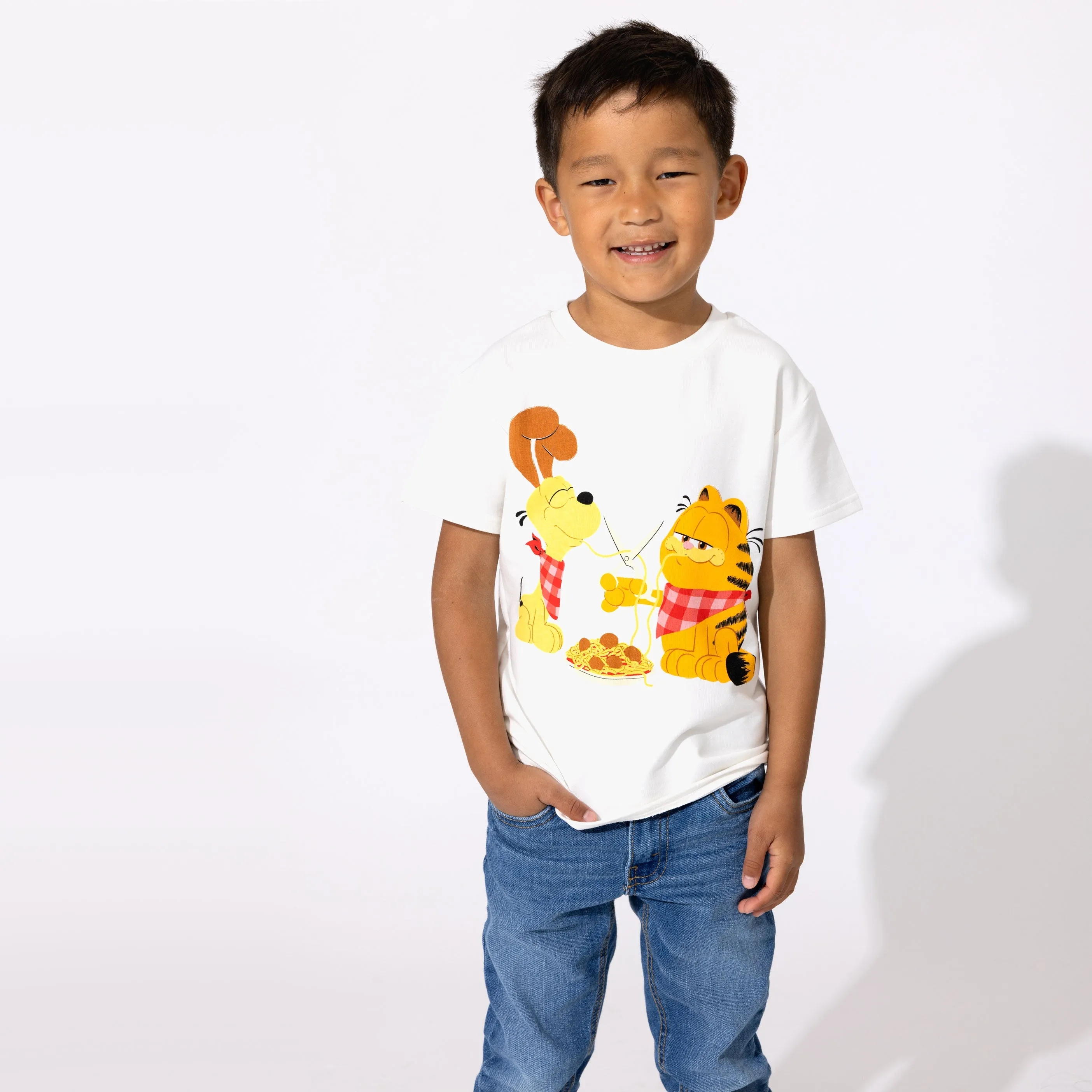 Bellabu Bear Bamboo Blend Short Sleeve Graphic Tee *Oversized Fit* - Garfield The Movie