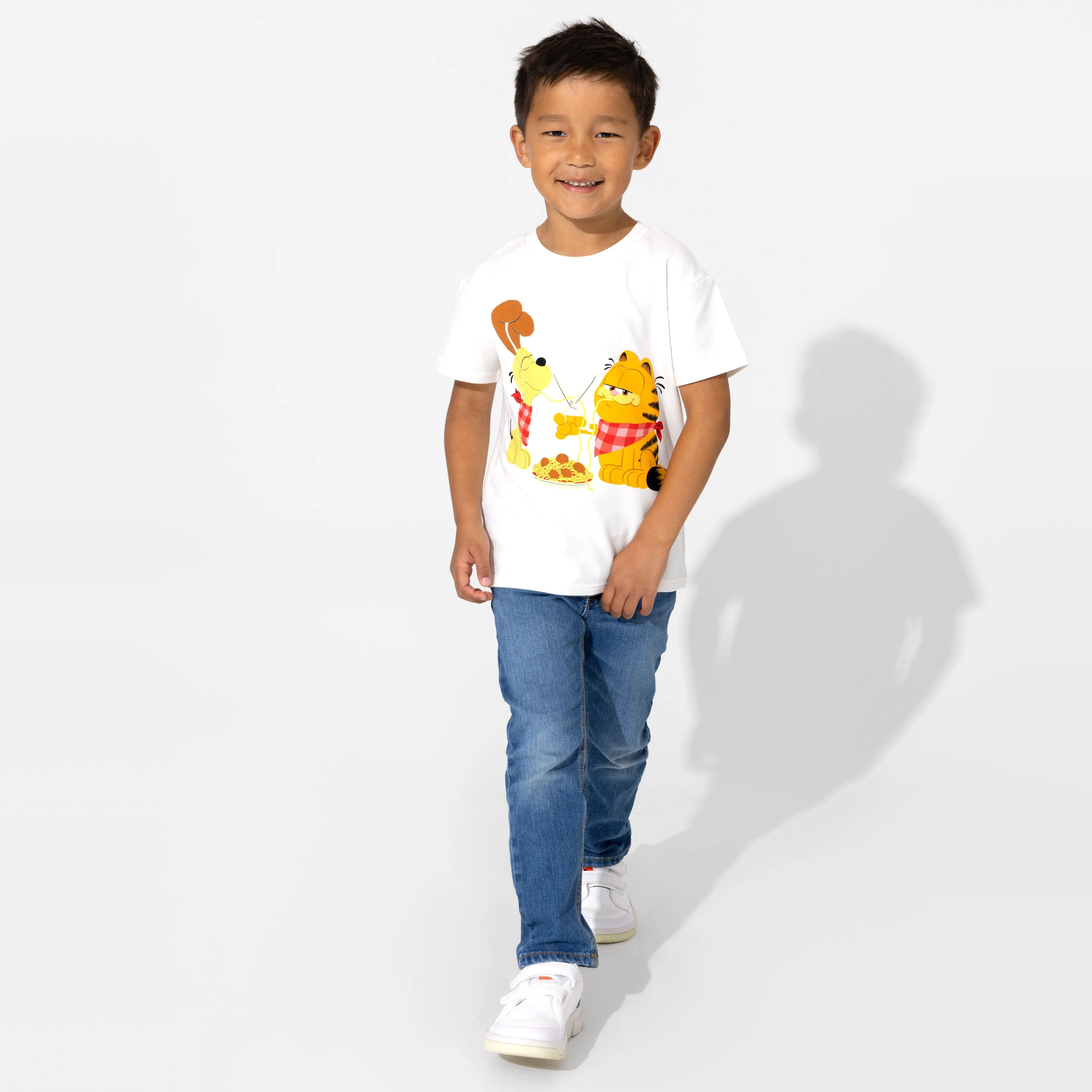 Bellabu Bear Bamboo Blend Short Sleeve Graphic Tee *Oversized Fit* - Garfield The Movie