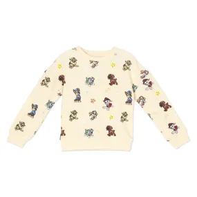 Bellabu Bear Bamboo Blended French Terry Crewneck Sweatshirt - PAW Patrol Classic