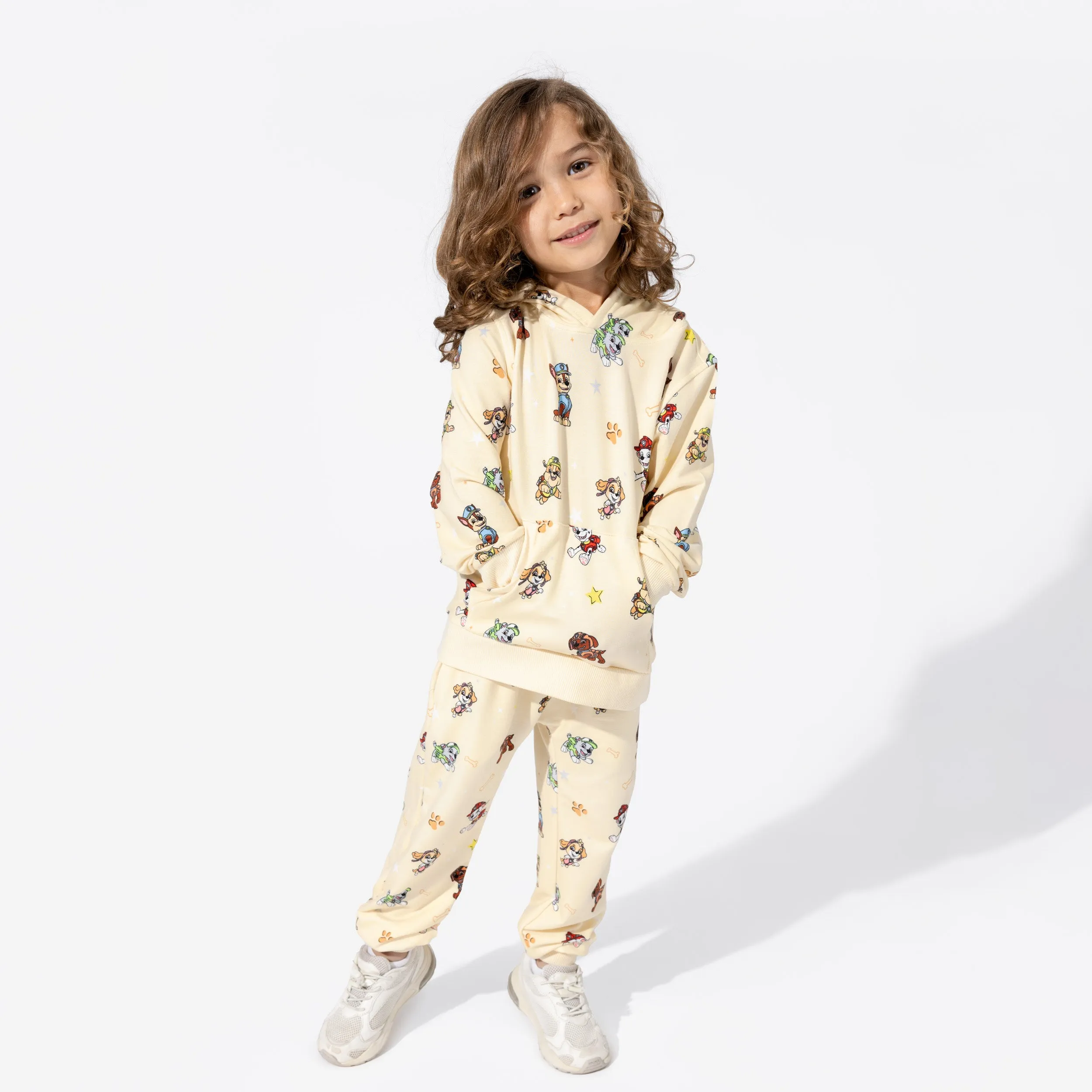 Bellabu Bear Bamboo Blended French Terry Hooded Jogger Set - PAW Patrol Classic
