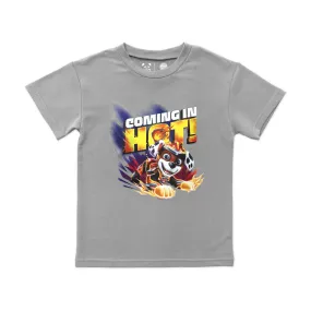 Bellabu Bear Bamboo Blended French Terry Short Sleeve Tee *OVERSIZED FIT* - PAW Patrol Mighty Movie Marshall