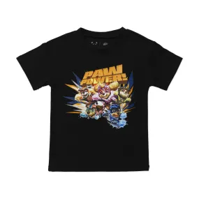 Bellabu Bear Bamboo Blended French Terry Short Sleeve Tee *OVERSIZED FIT* - PAW Patrol Mighty Movie Power Pups