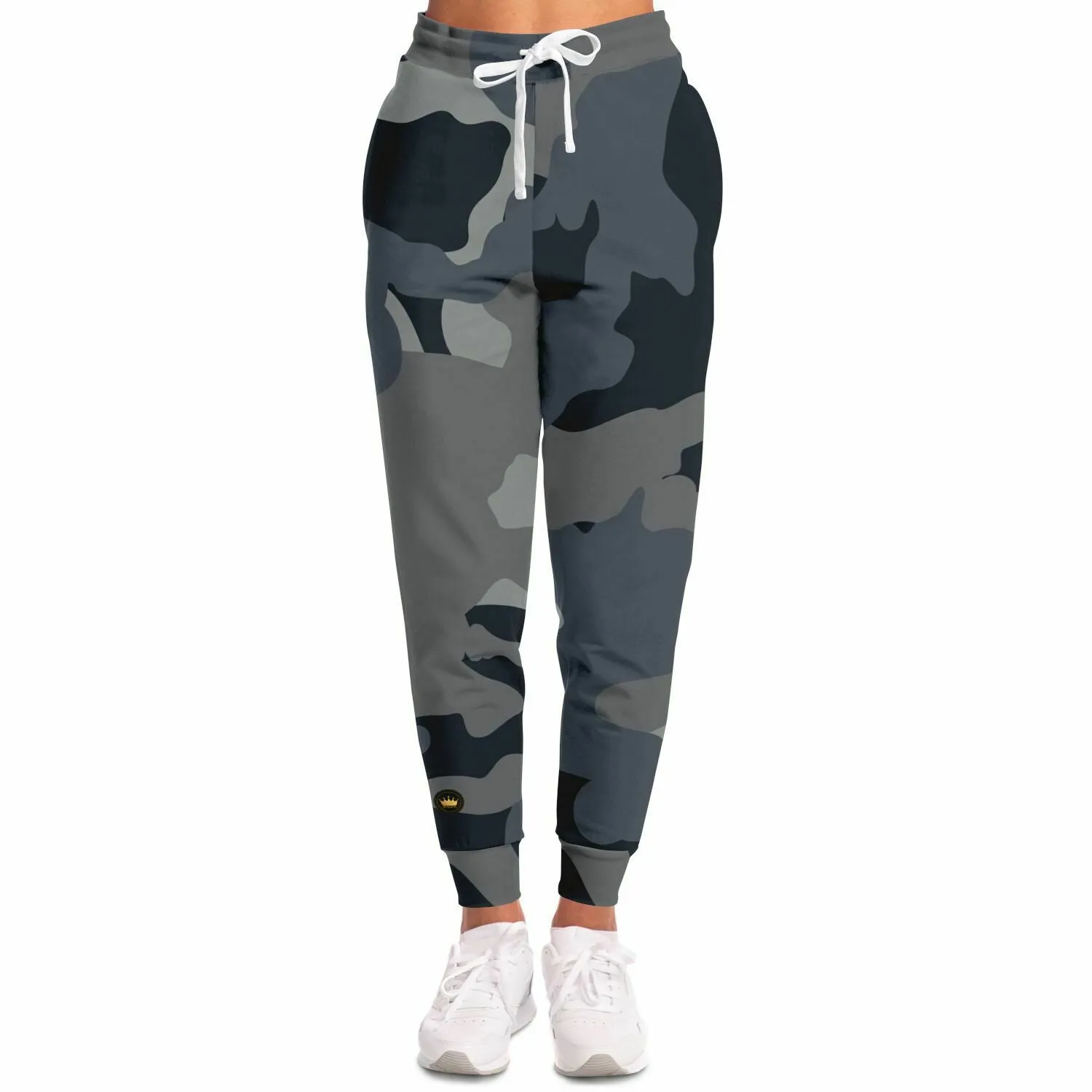 Black Dusk Eco-Poly Camo Unisex Joggers