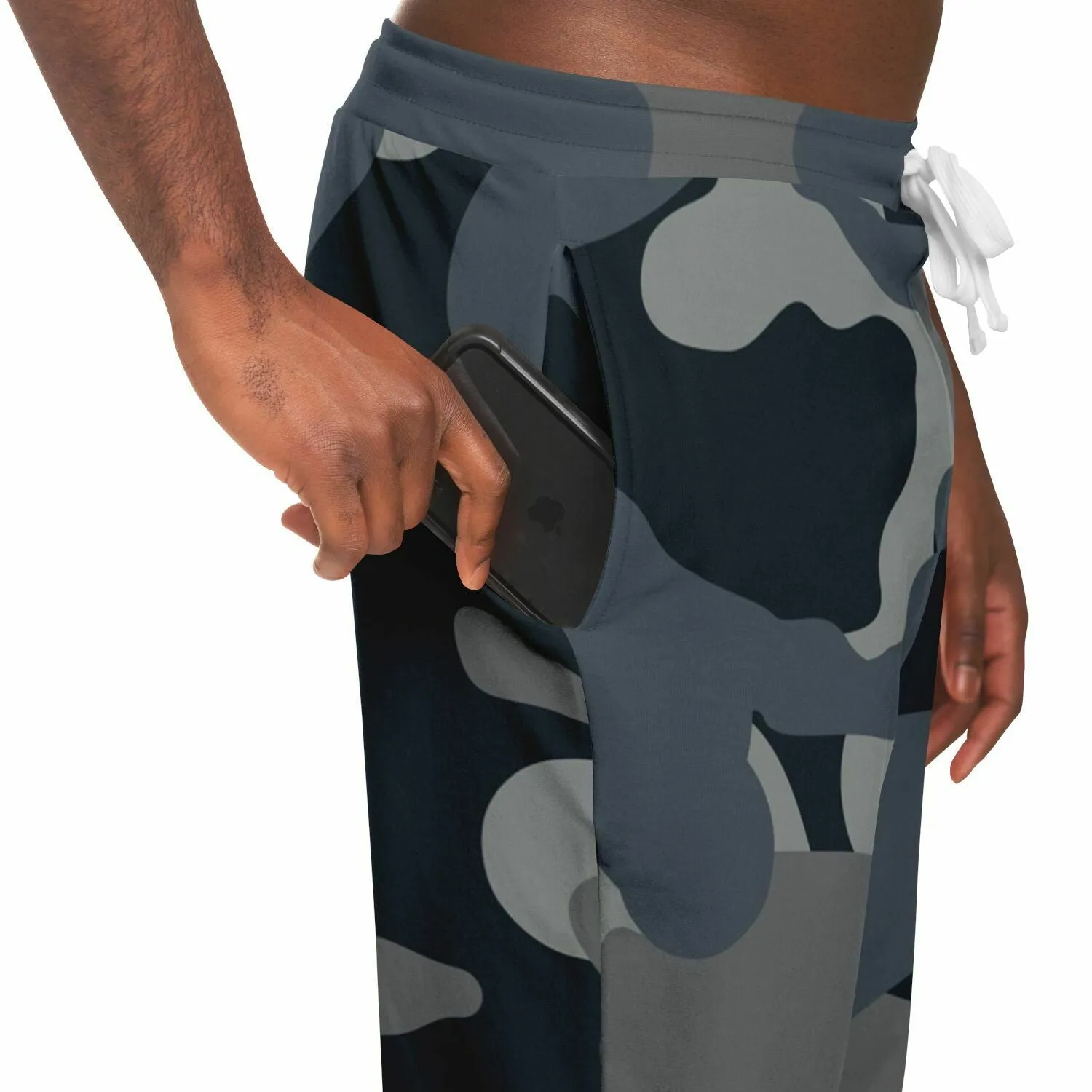 Black Dusk Eco-Poly Camo Unisex Joggers