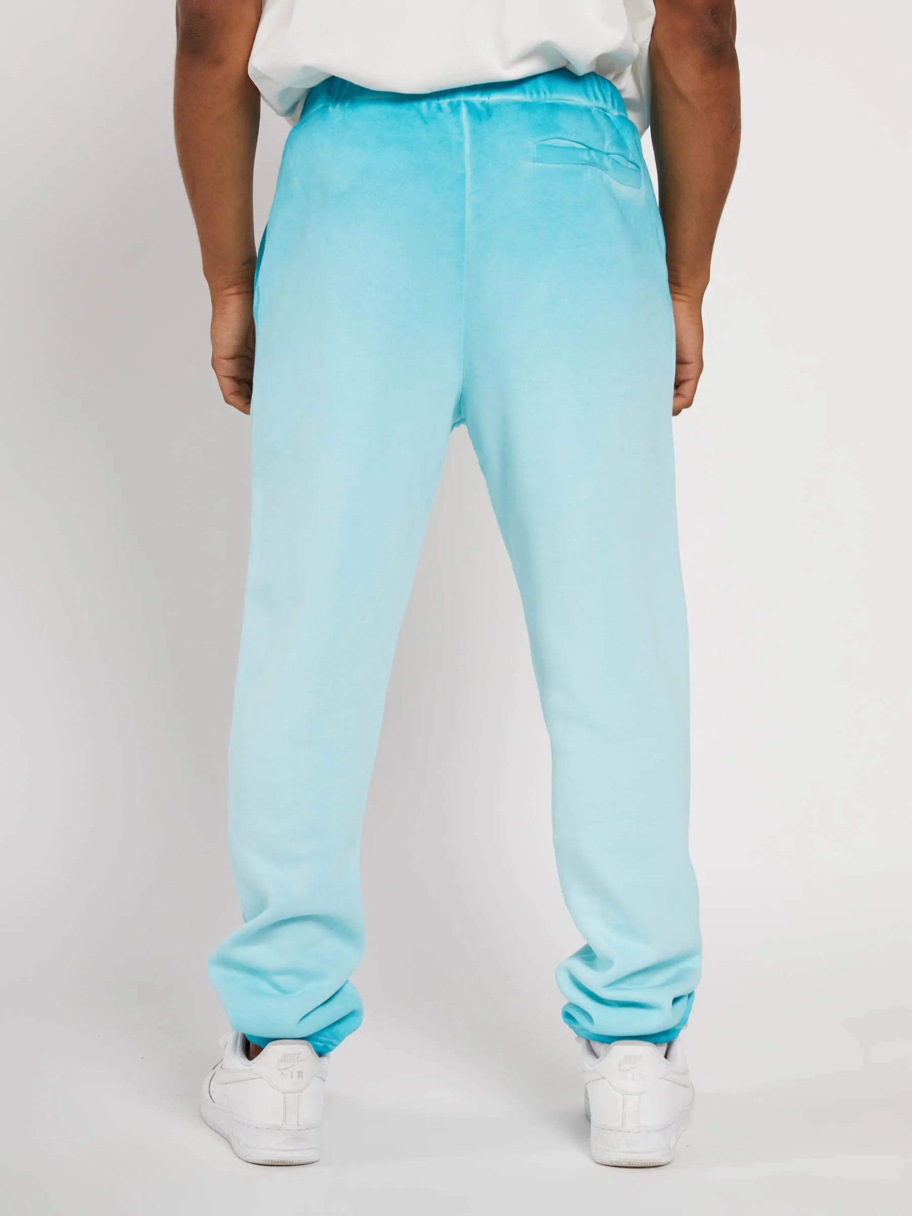 Bleach Spray Jogger - Blue Bird