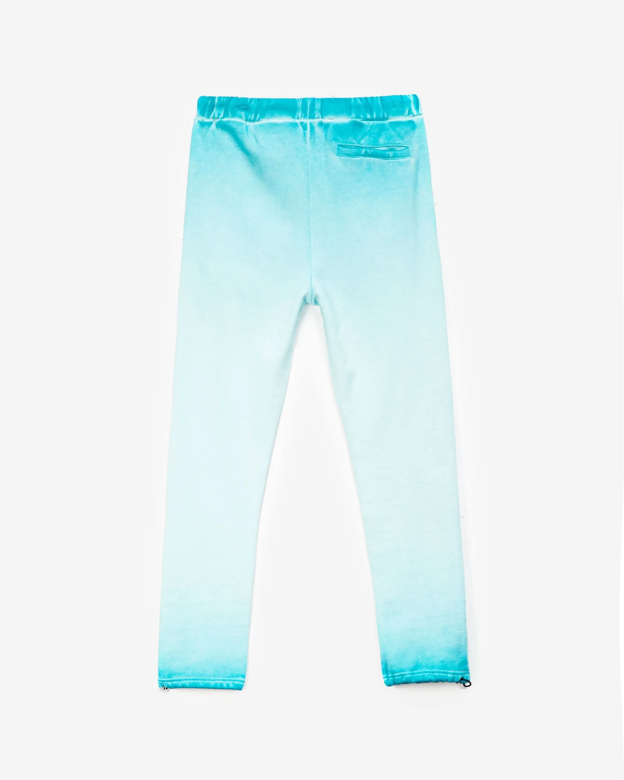 Bleach Spray Jogger - Blue Bird