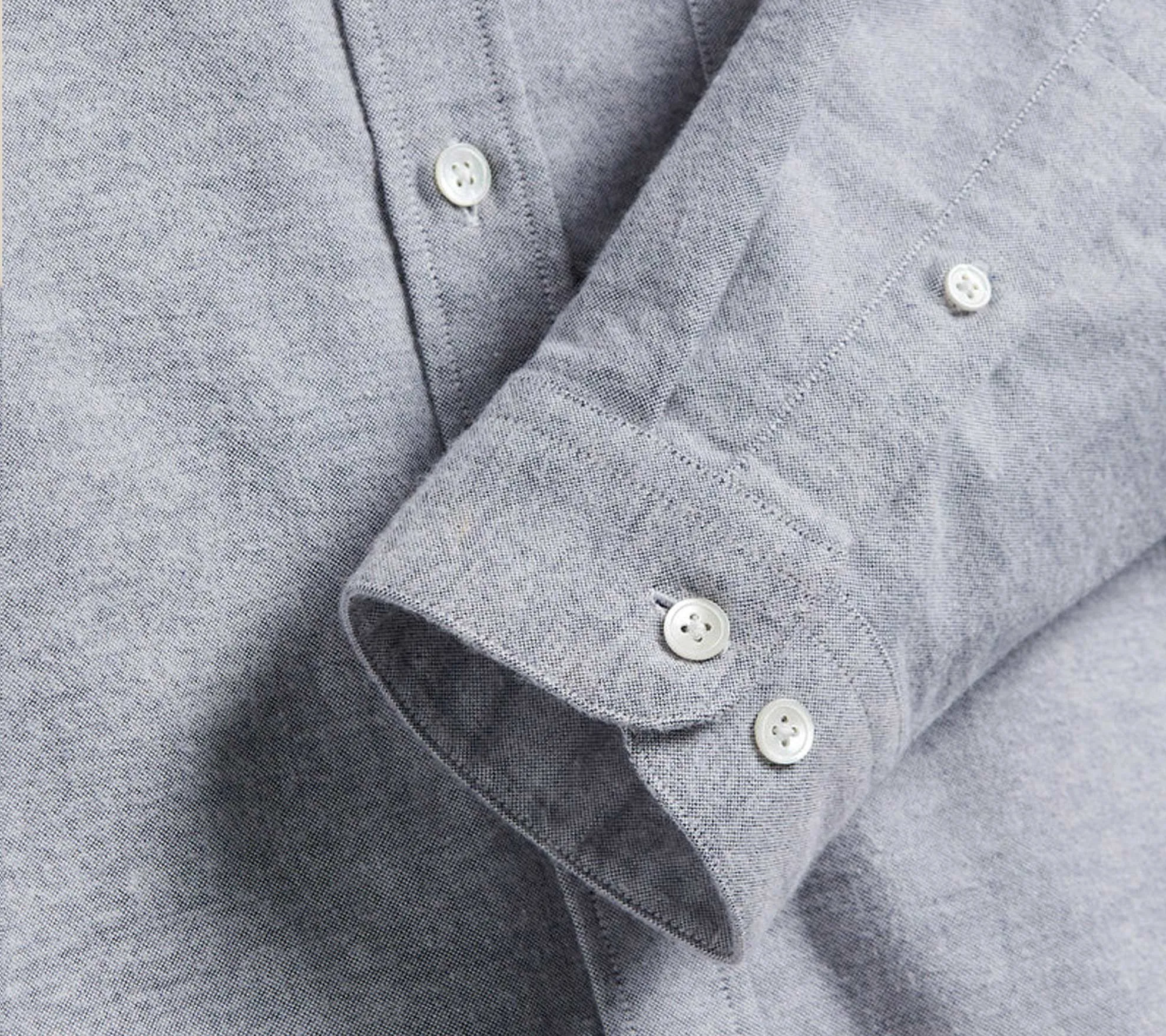 Brushed Oxford Shirt | Blue