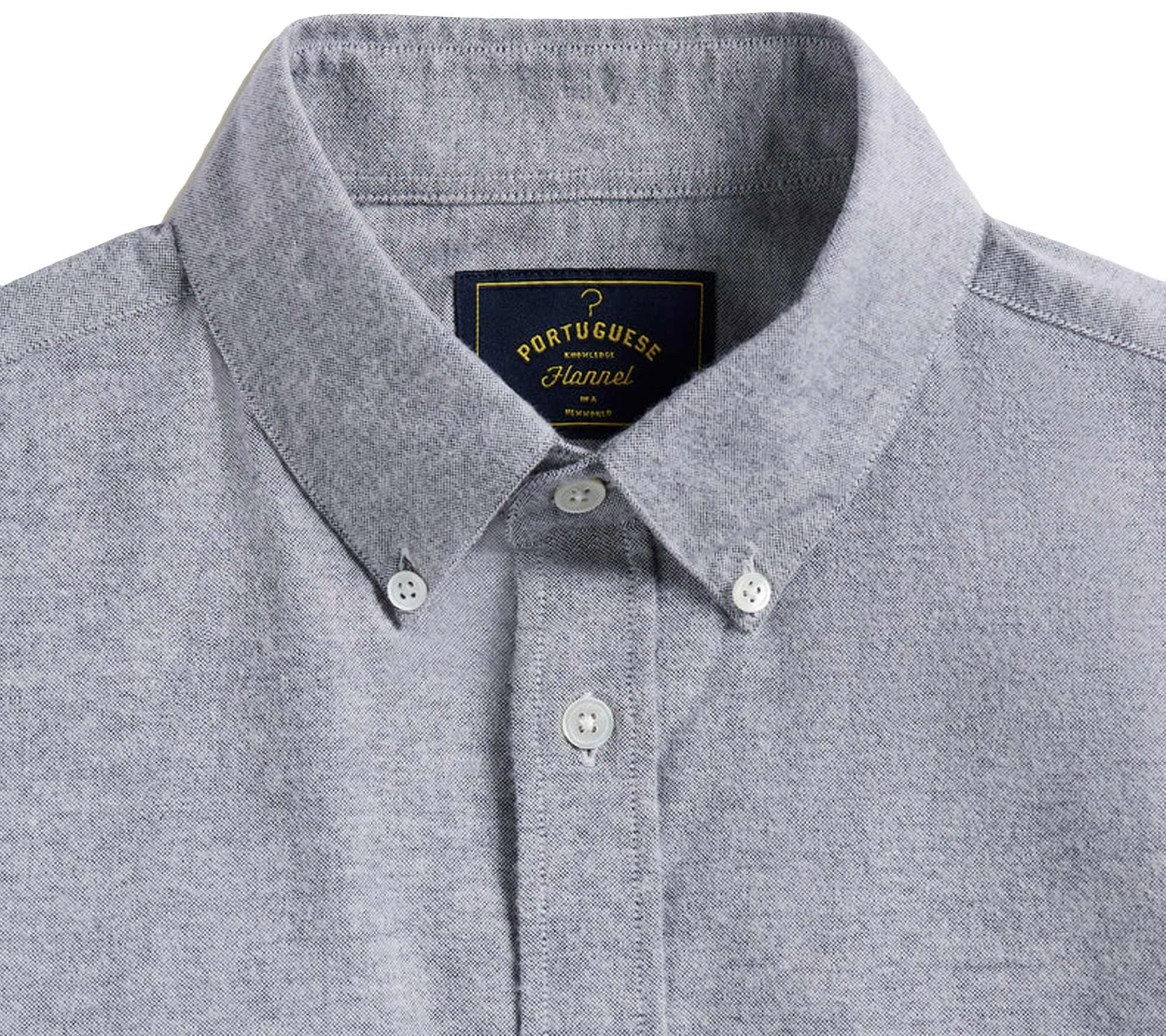 Brushed Oxford Shirt | Blue