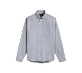 Brushed Oxford Shirt | Blue
