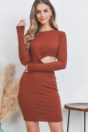 C50-A-3-AD4856 RUST DRESS 2-2-2