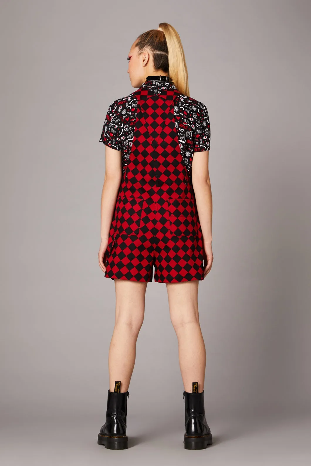 Checkmate Goth Overall