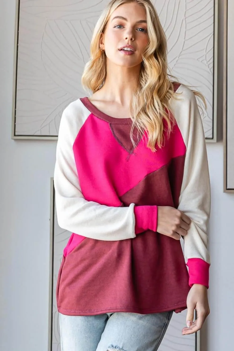 CHEERFUL HEART TOP by Hopely