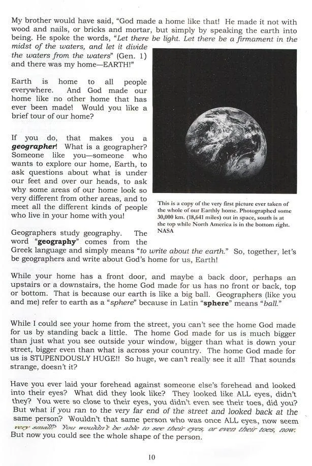 Child's Geography, A: Explore His Earth