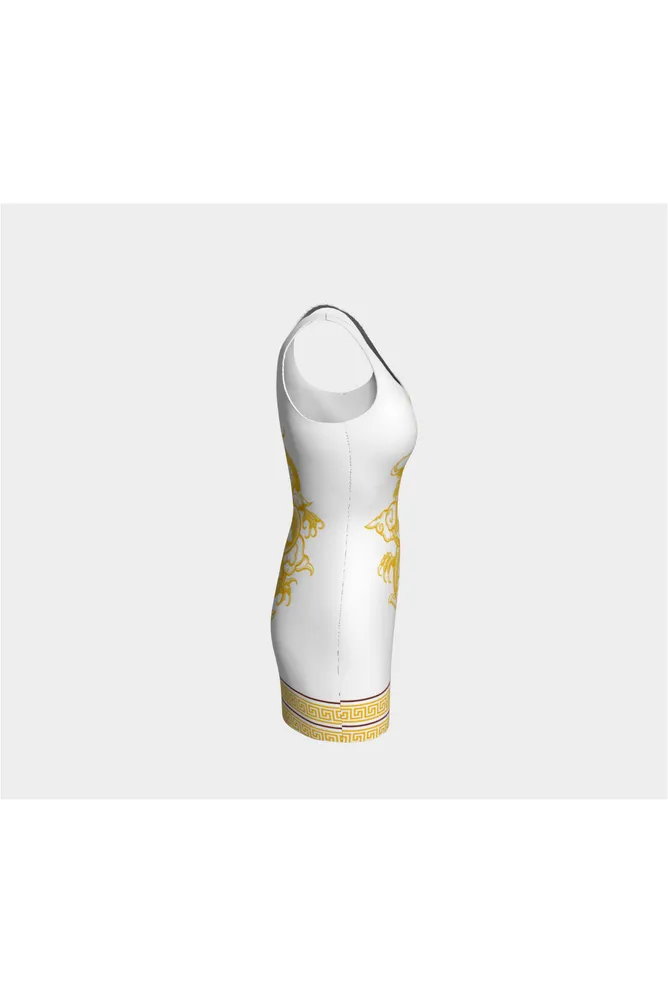 Chinese Dragon Bodycon Dress