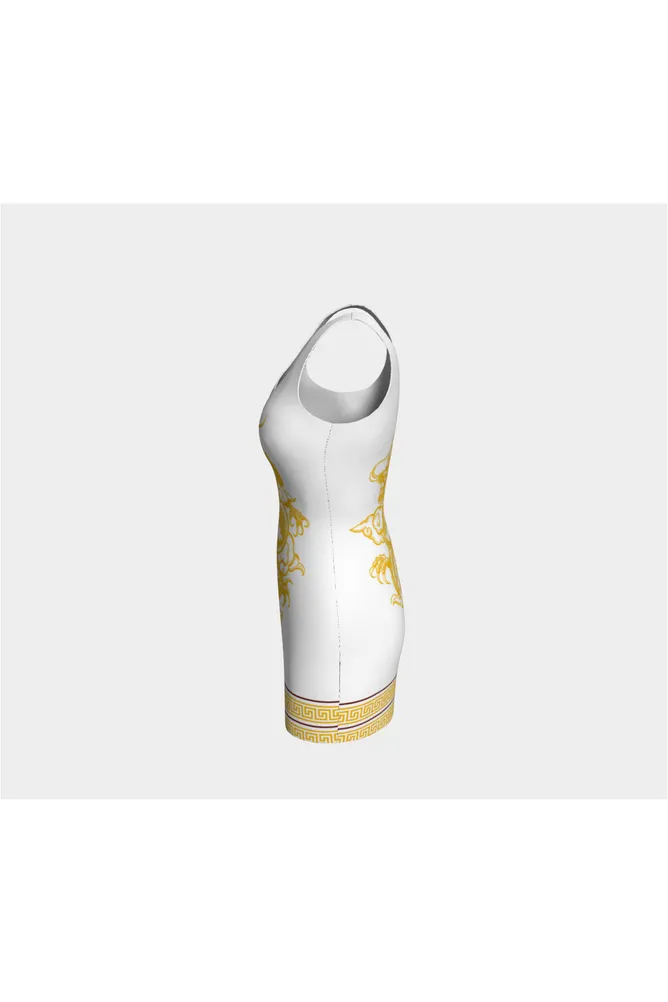 Chinese Dragon Bodycon Dress