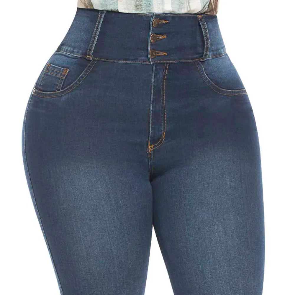 Classic Skinny Curvy BBL Jeans for women - J8742C