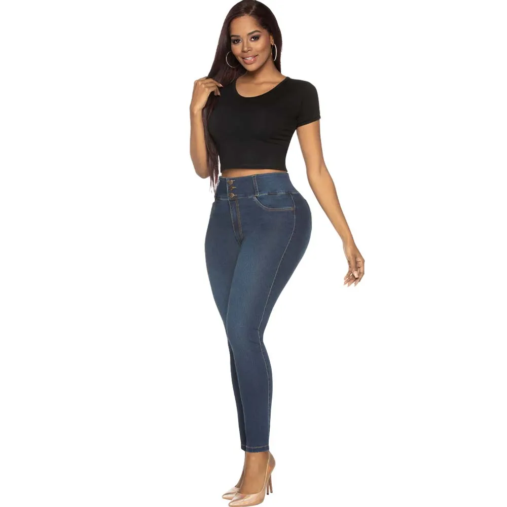 Classic Skinny Curvy BBL Jeans for women - J8742C