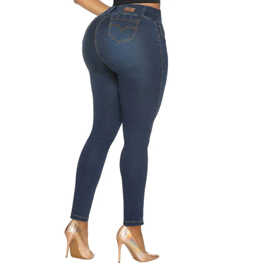 Classic Skinny Curvy BBL Jeans for women - J8742C