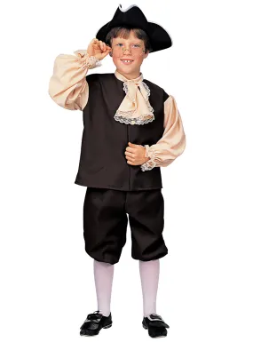 Colonial Boys Historical Fancy Dress Costume