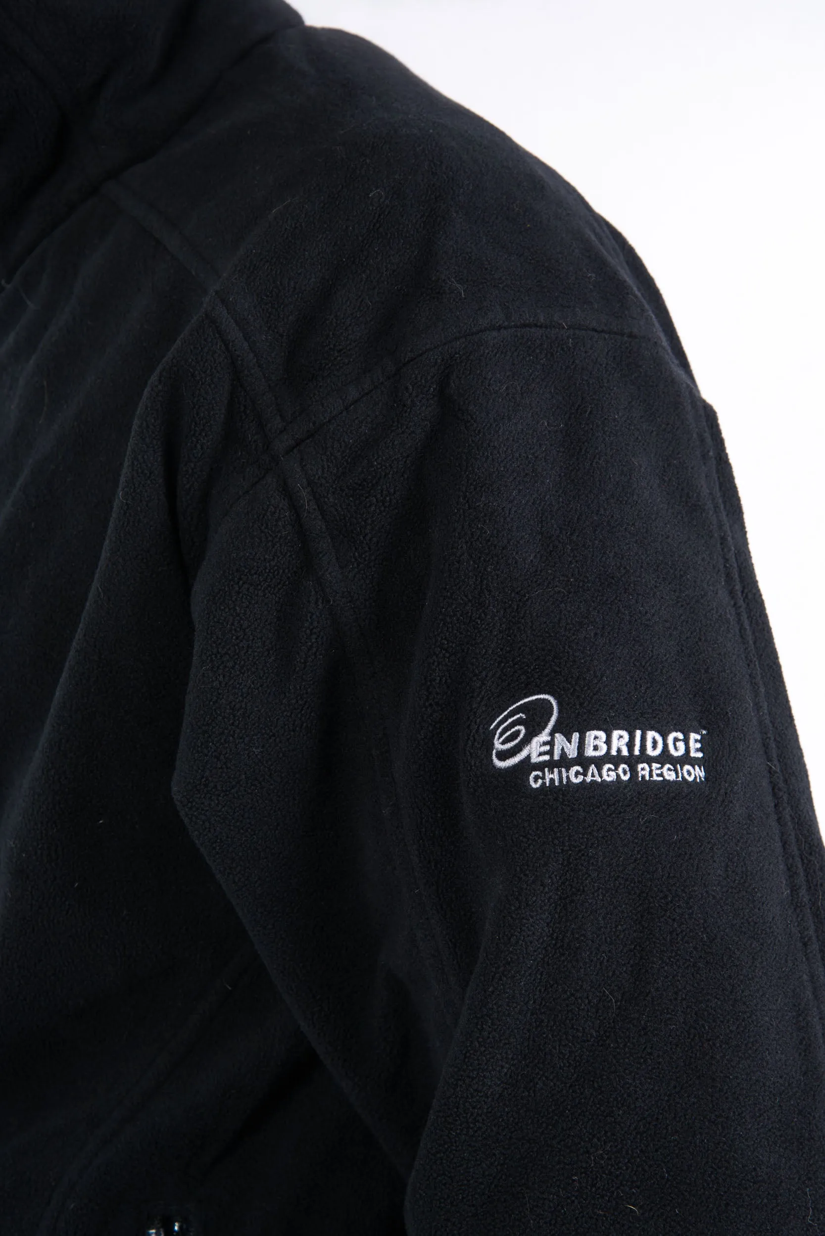 Columbia Black Zip Fasten Fleece