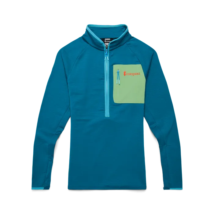 Cotopaxi W Otero Fleece Half Zip Pullover GULF