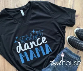 Dance Dad studio Competition Shirt Matte or Glitter, Any Name Relative, Any Dance Studio