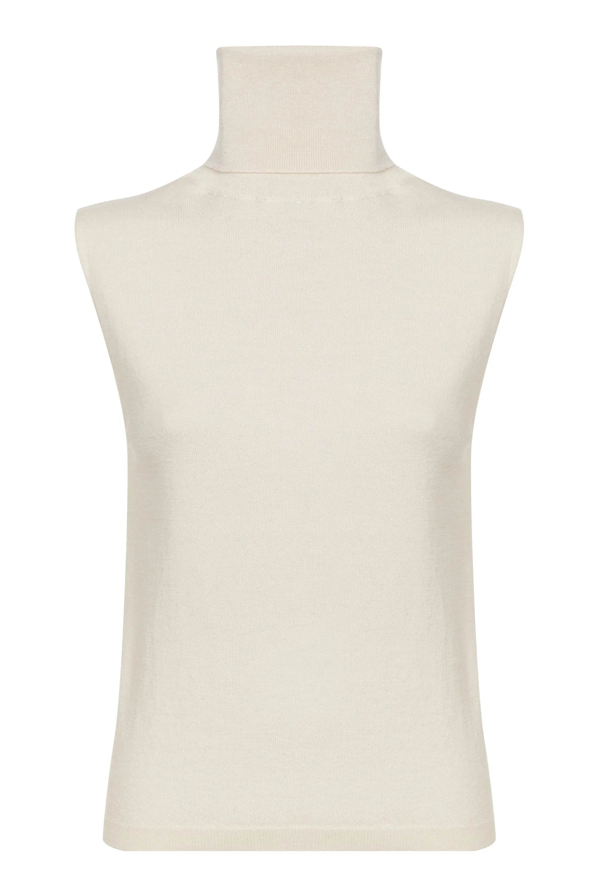 Deborah knitted top | Off white - Ultrafine merino-cashmere-silk blend