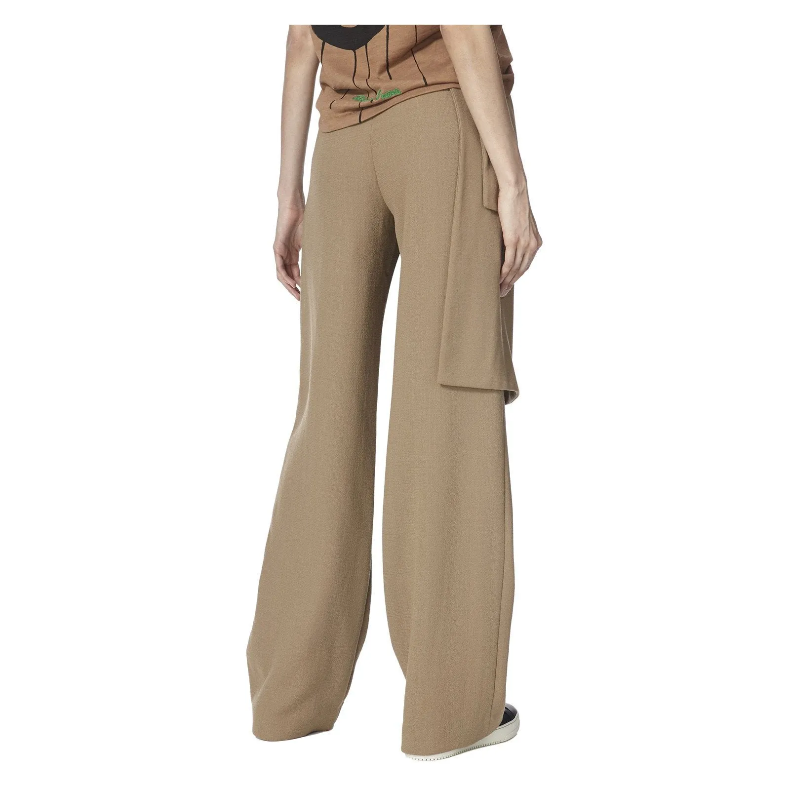 DOUBLE PANEL CAMEL TROUSERS