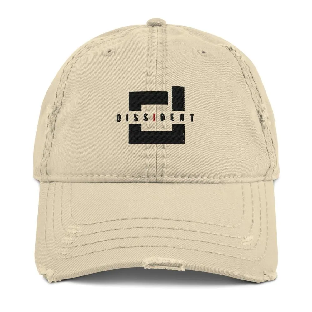 DSDNT Distressed Low Profile Hat Khaki