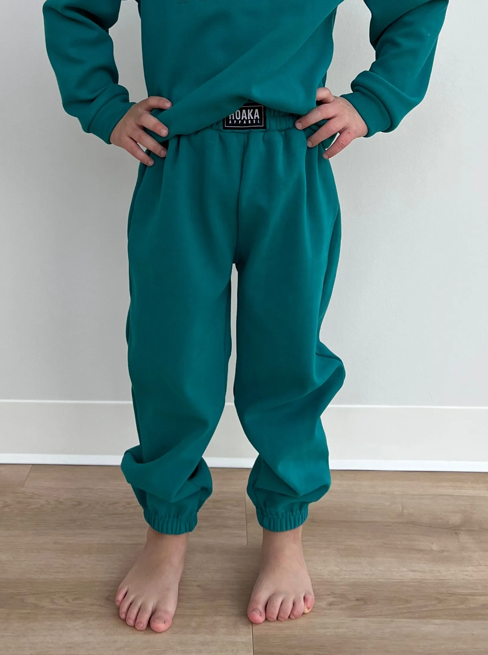 Emerald Comfy Joggers For Baby & Kids