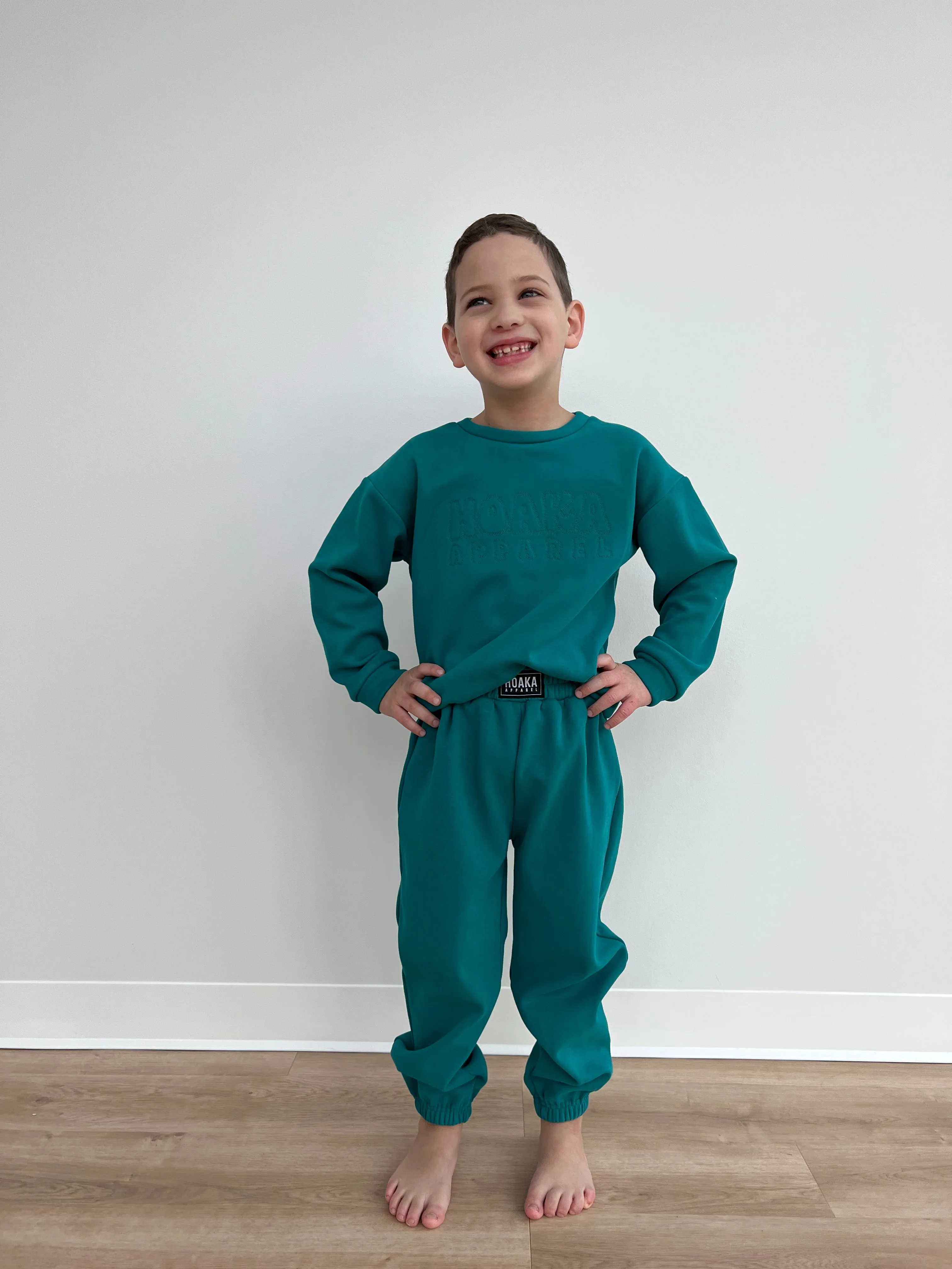 Emerald Comfy Joggers For Baby & Kids