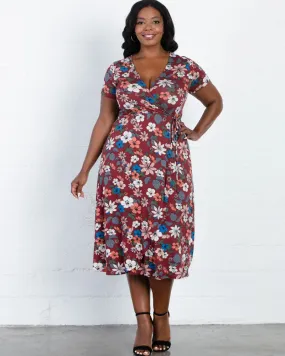 Farrah Faux Wrap Dress - Sale!