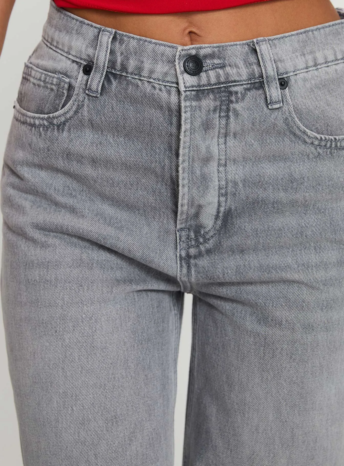 Fawcett Jeans Grey Wash Denim
