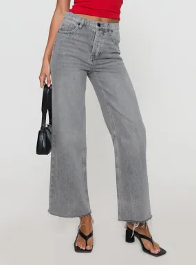 Fawcett Jeans Grey Wash Denim