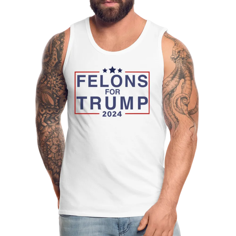 Felons for Trump 2024 Men’s Premium Tank Top