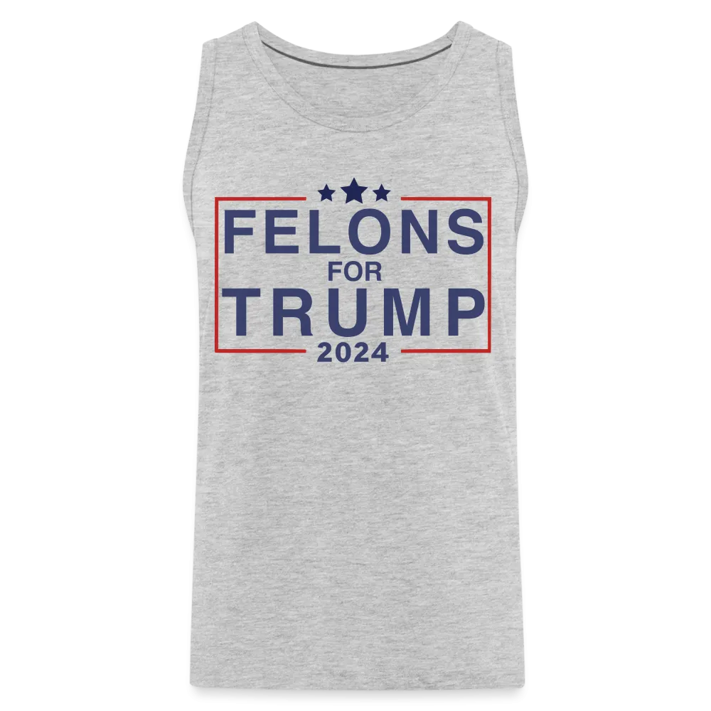 Felons for Trump 2024 Men’s Premium Tank Top